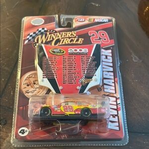 NASCAR Toy Car - Red and Yellow. Kevin Harvick 2008 and 1:64 size